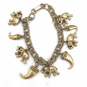 Safari charm bracelet (B42) 5594